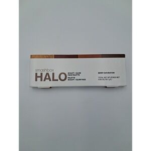 Smashbox Halo Berry Saturation Sculpt‎ + Glow Face Palette Makeup Contour Blush